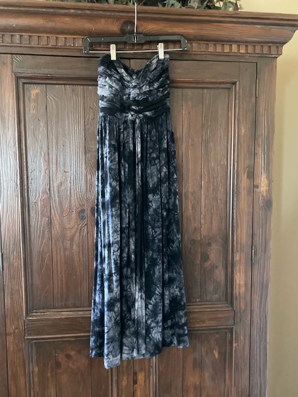 Gabriella Rocha strapless dress.
